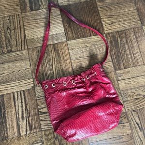 Hunting Season | Large Python Bucket Bag